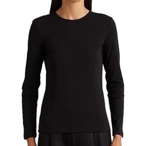 Lauren Ralph Lauren
Long Sleeve Stretch Cotton T-Shirt